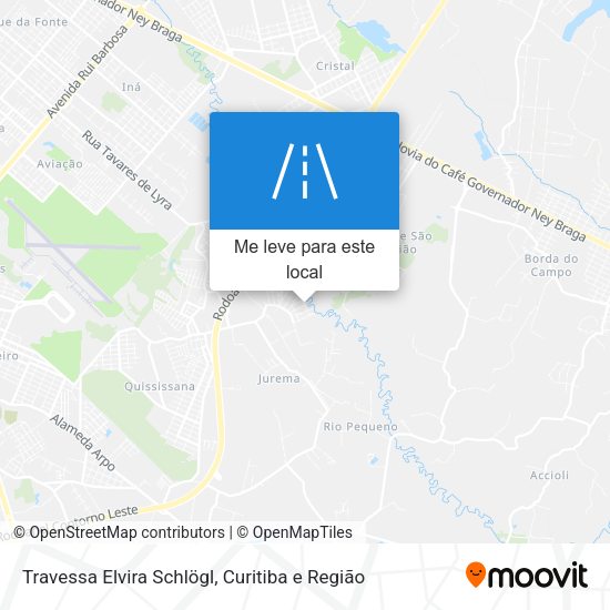Travessa Elvira Schlögl mapa
