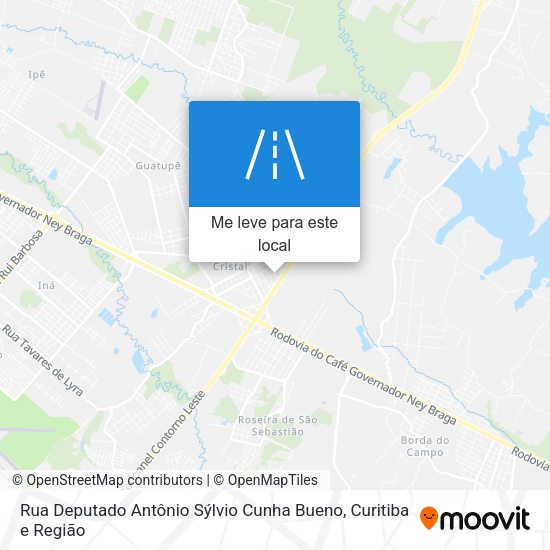 Rua Deputado Antônio Sýlvio Cunha Bueno mapa