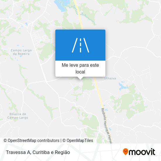 Travessa A mapa