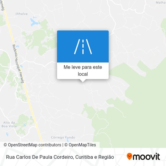 Rua Carlos De Paula Cordeiro mapa