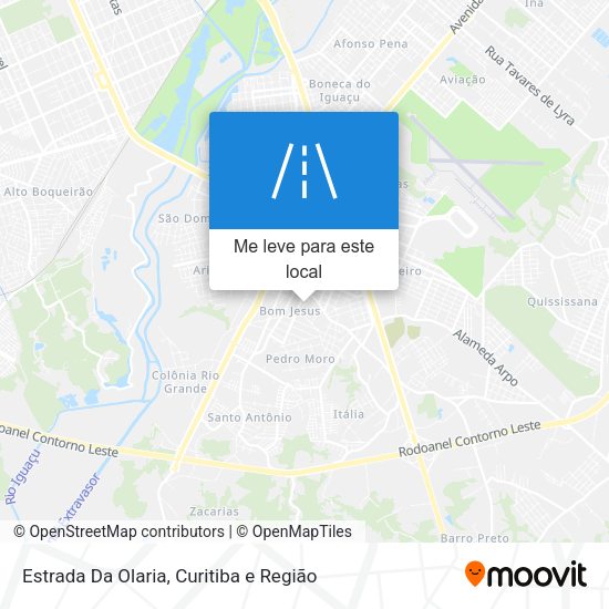 Estrada Da Olaria mapa