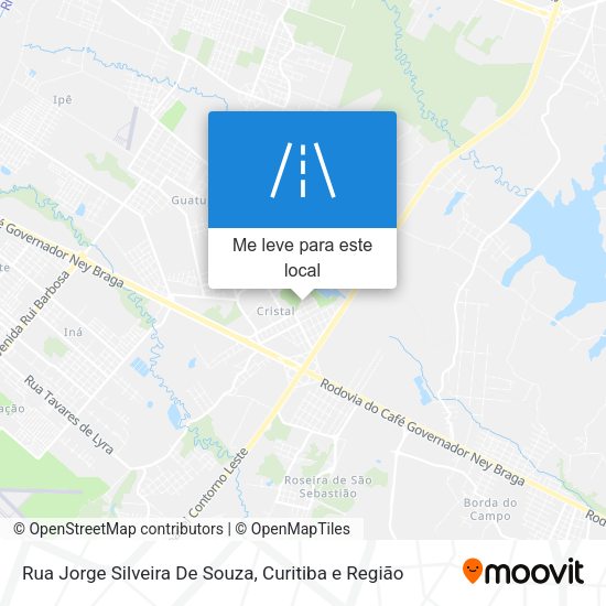 Rua Jorge Silveira De Souza mapa