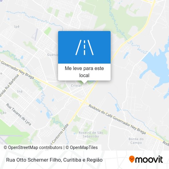 Rua Otto Scherner Filho mapa