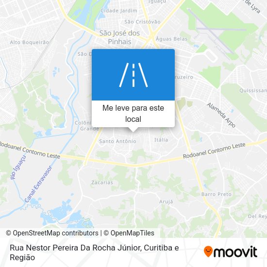 Rua Nestor Pereira Da Rocha Júnior mapa