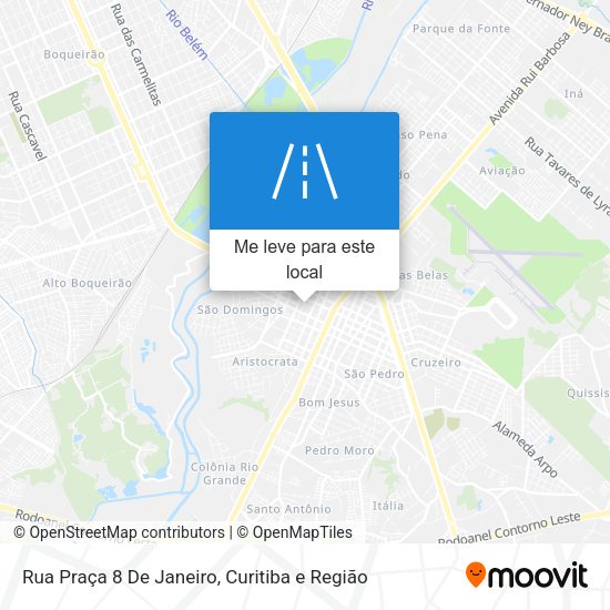 Rua Praça 8 De Janeiro mapa