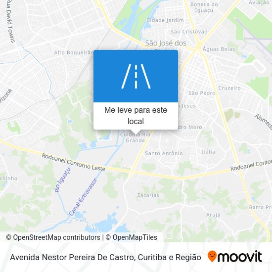 Avenida Nestor Pereira De Castro mapa