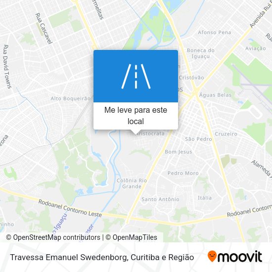 Travessa Emanuel Swedenborg mapa