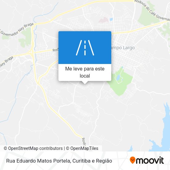 Rua Eduardo Matos Portela mapa