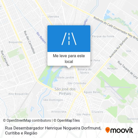 Rua Desembargador Henrique Nogueira Dorfmund mapa