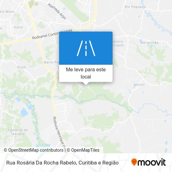 Rua Rosária Da Rocha Rabelo mapa