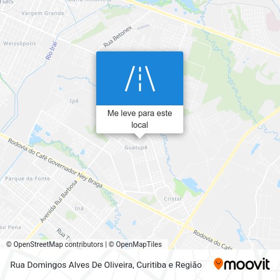 Rua Domingos Alves De Oliveira mapa