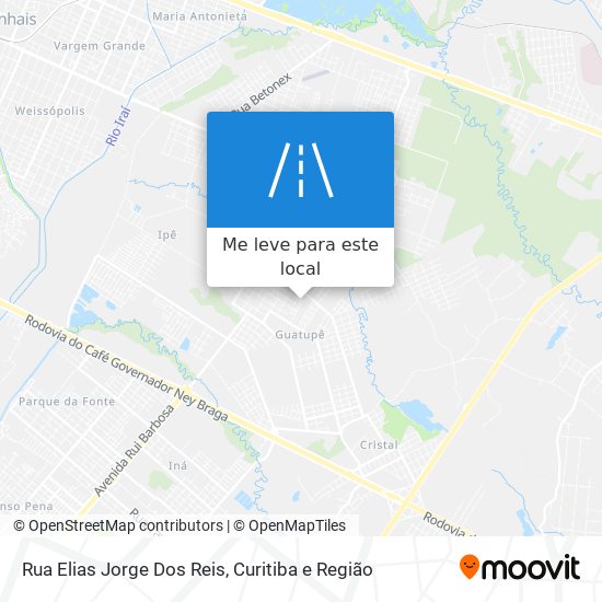 Rua Elias Jorge Dos Reis mapa