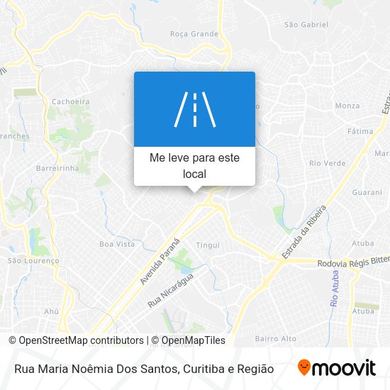 Rua Maria Noêmia Dos Santos mapa