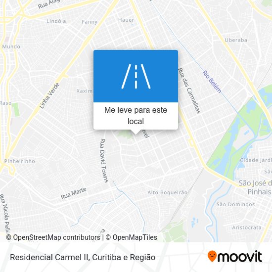 Residencial Carmel II mapa