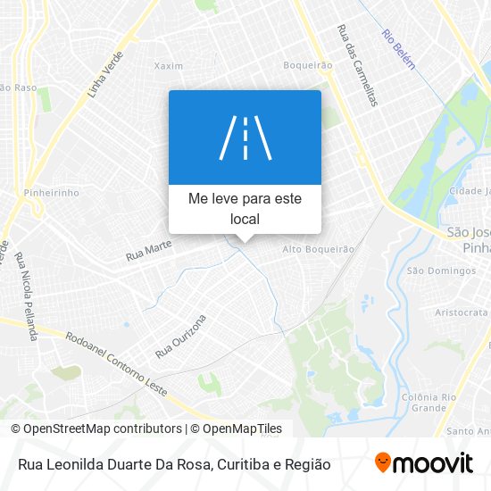 Rua Leonilda Duarte Da Rosa mapa