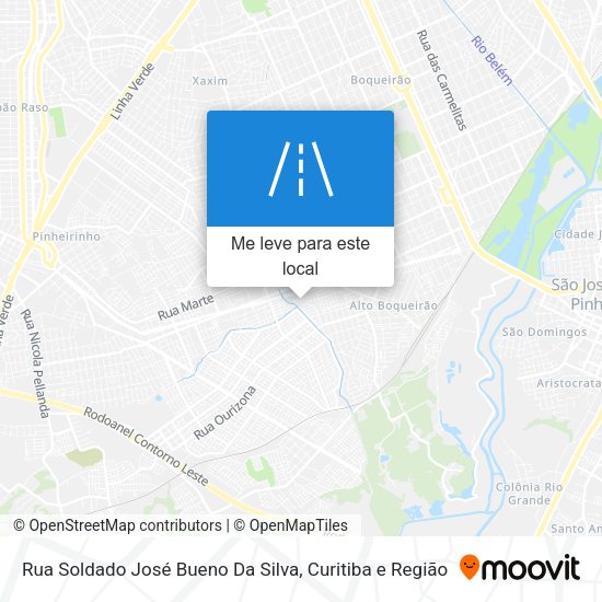 Rua Soldado José Bueno Da Silva mapa