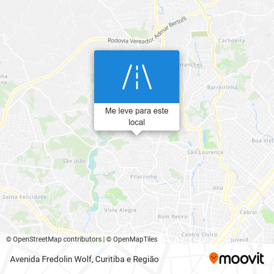 Avenida Fredolin Wolf mapa