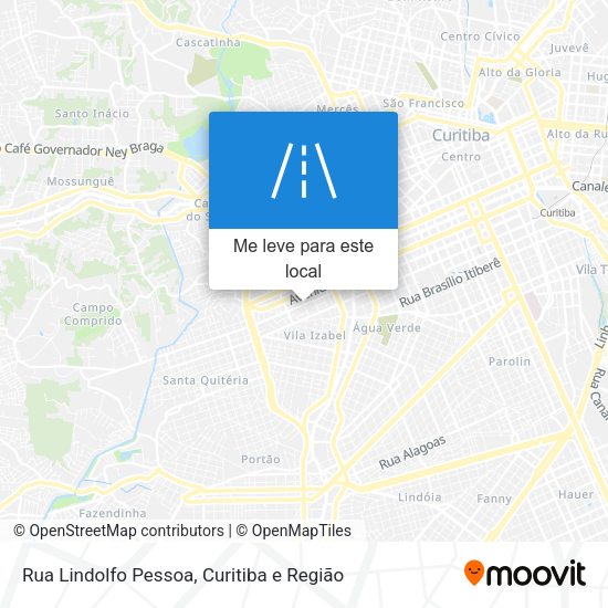 Rua Lindolfo Pessoa mapa