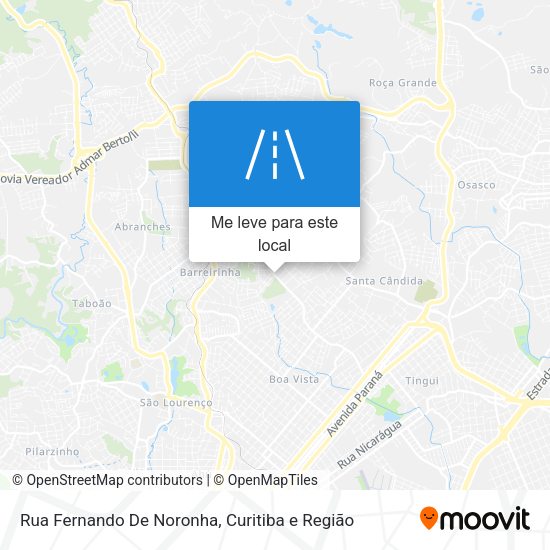 Rua Fernando De Noronha mapa
