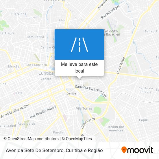 Avenida Sete De Setembro mapa