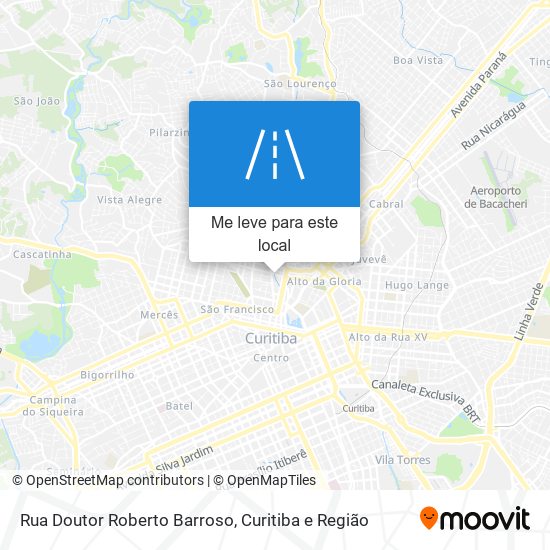 Rua Doutor Roberto Barroso mapa