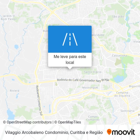 Vilaggio Arcobaleno Condomínio mapa