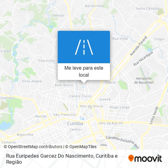 Rua Eurípedes Garcez Do Nascimento mapa