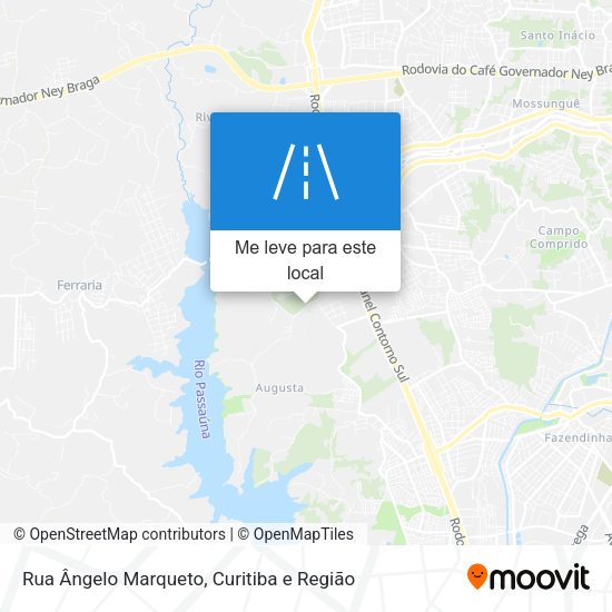 Rua Ângelo Marqueto mapa