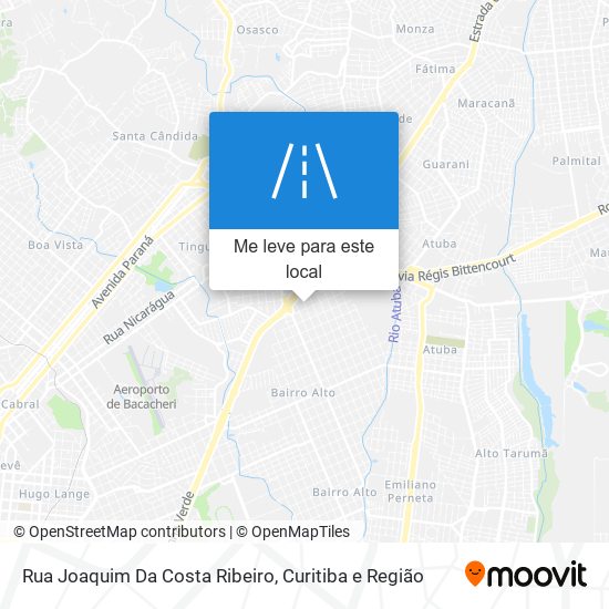 Rua Joaquim Da Costa Ribeiro mapa