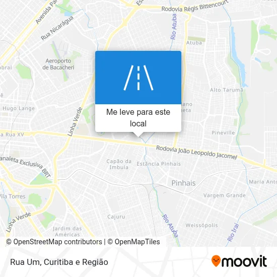 Rua Um mapa