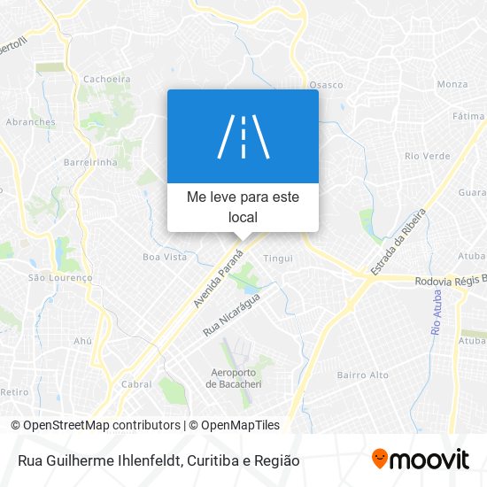 Rua Guilherme Ihlenfeldt mapa