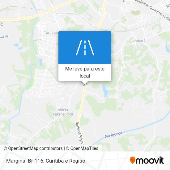 Marginal Br-116 mapa