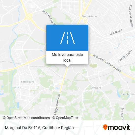 Marginal Da Br-116 mapa