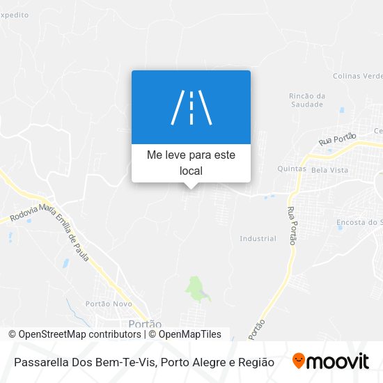 Passarella Dos Bem-Te-Vis mapa