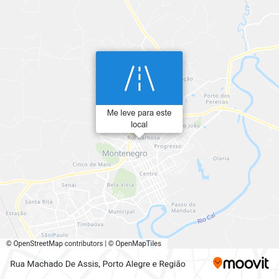 Rua Machado De Assis mapa