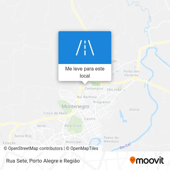 Rua Sete mapa
