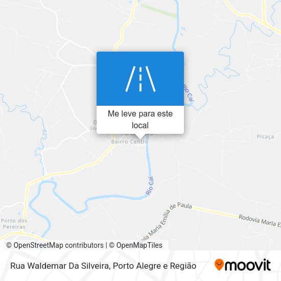 Rua Waldemar Da Silveira mapa