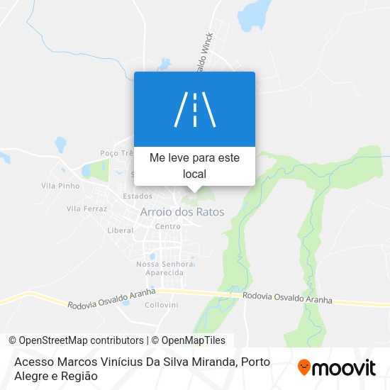 Acesso Marcos Vinícius Da Silva Miranda mapa