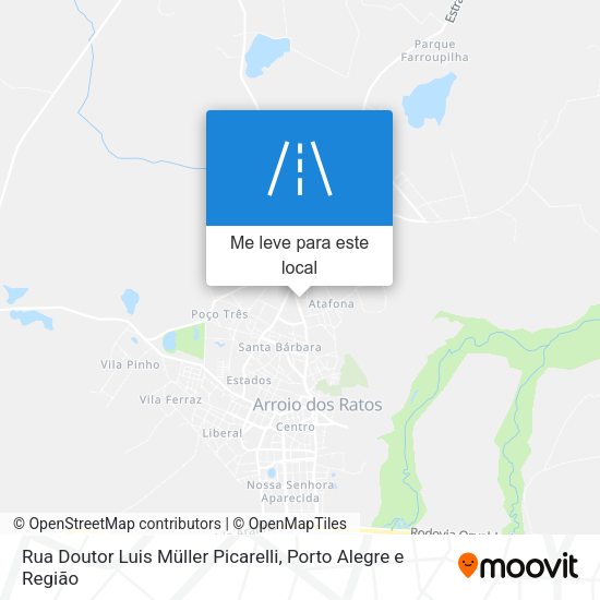 Rua Doutor Luis Müller Picarelli mapa