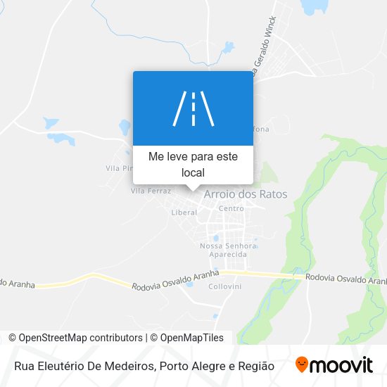 Rua Eleutério De Medeiros mapa