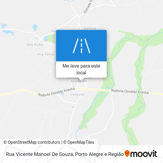 Rua Vicente Manoel De Souza mapa