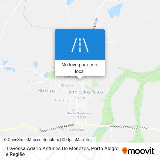 Travessa Adário Antunes De Menezes mapa