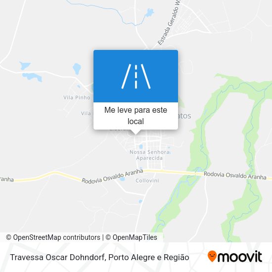 Travessa Oscar Dohndorf mapa