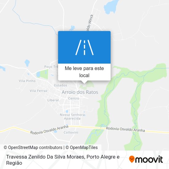 Travessa Zenildo Da Silva Moraes mapa