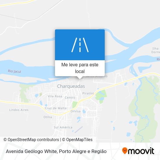 Avenida Geólogo White mapa