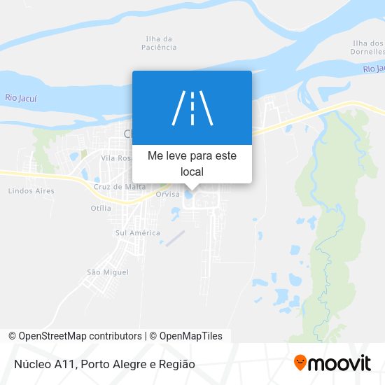 Núcleo A11 mapa