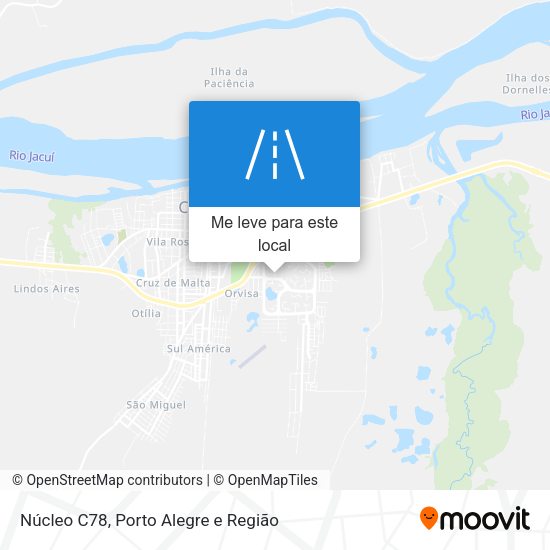 Núcleo C78 mapa