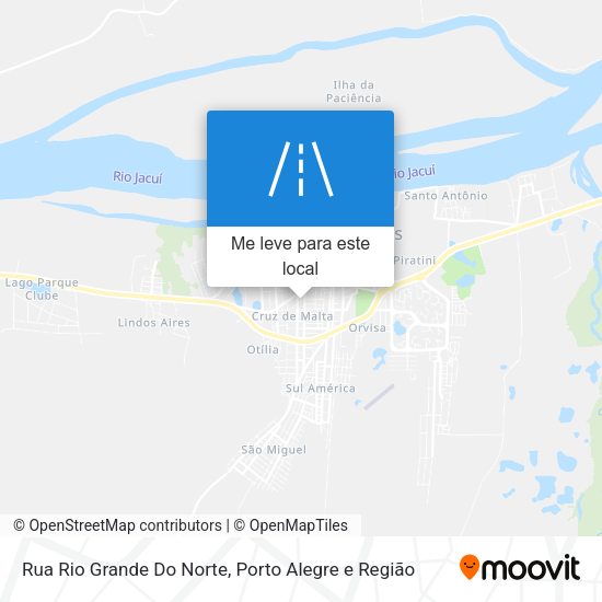 Rua Rio Grande Do Norte mapa