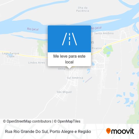 Rua Rio Grande Do Sul mapa
