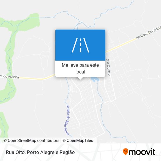 Rua Oito mapa